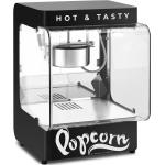Machines à pop corn Royal Catering noires en verre modernes 