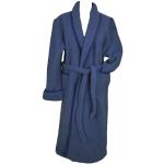 Robes de chambre bleues en laine made in France Taille XXL plus size look fashion pour homme 