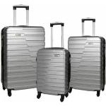 Madisson Lot de 3 valises rigides 03103 55, 66 et 75 cm Silver