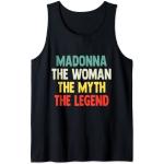 Débardeurs noirs Madonna Taille S look fashion pour homme 