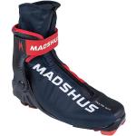 Chaussures de ski Madshus rouges en carbone 