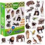 Jeux scientifiques à motif animaux de zoo de 3 à 5 ans 