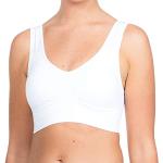 Magic Bodyfashion Comfort Bra Soutien-Gorge sans Armatures, Blanc, 95C (Taille Fabricant: L) Femme