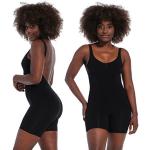 MAGIC BODYFASHION Low Back Bodysuit Maillot Gainant, Black, 2XL Femme