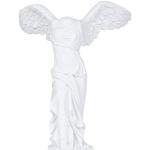 MagiDeal Victoire ailée de Samothrace Statue de Grecque Ornement d'artefact Blanc pour Table - Blanche, 10x15cm