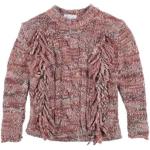 Pulls en laine roses à franges Taille 4 ans pour fille en promo de la boutique en ligne Yoox.com avec livraison gratuite 