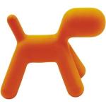 Tabourets Magis orange à motif chiens enfant 