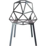 Chaises design Magis vertes en aluminium en lot de 2 contemporaines 