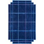 MAGIS tapis VOLENTIERI FINESTRA 200 x 340 cm ( Bleu Royal - 75% viscose et 25% lin)
