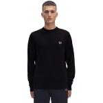 Sweats Fred Perry noirs à col rond Taille L look fashion pour homme 
