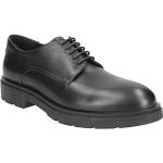 Magnanni Chaussures à lacets 24777 en cuir lisse noir pour homme, Noir , 41.5 EU