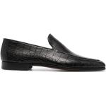 Chaussures casual Magnanni noires à effet crocodile à bouts en amande Pointure 41 look casual 