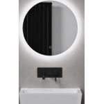 Miroirs de salle de bain en verre anti buéeeautés diamètre 60 cm 