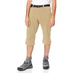 Pantalons de randonnée Maier Sports beiges en polyamide avec ceinture look fashion pour homme 