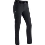 Pantalons classiques Maier Sports noirs avec ceinture Taille XXL pour femme 