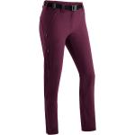 Pantalons classiques Maier Sports violets avec ceinture Taille S pour femme 