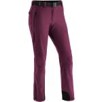 Pantalons de randonnée Maier Sports lie de vin en polyester Taille L look fashion pour femme 