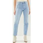 Jeans droits Replay bleues claires 