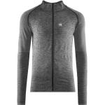 Gilets zippés Compressport gris à motif Les Alpes Taille M look fashion pour homme 