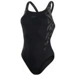 Maillots de bain une pièce Speedo Boom noirs en lot de 1 Taille XS look sportif pour femme 