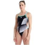 Combinaisons de natation Arena Icons noires Taille XS look sportif pour femme en promo 
