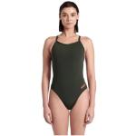 Combinaisons de natation Arena Solid vertes Taille XS pour femme 