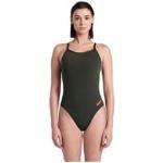 Combinaisons de natation Arena Solid vertes Taille S pour femme 