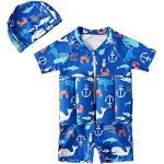 Maillots de bain bouée bleus en polyester Taille 8 ans look fashion pour fille de la boutique en ligne Amazon.fr 