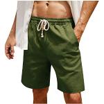 Shorts de running verts Taille L plus size look fashion pour homme 