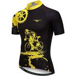 Maillots de cyclisme saison été en jersey respirants à manches courtes Taille 3 XL look fashion pour homme 