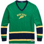 Maillots de hockey sur glace de créateur Ralph Lauren Polo Ralph Lauren verts à capuche Taille XXL look vintage pour homme en solde 