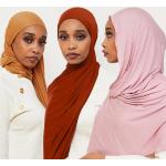 Hijabs bronze en jersey 