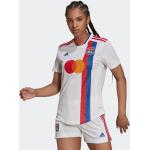 Vêtements adidas Olympique Lyonnais blancs Olympique Lyonnais Taille S pour femme en promo 
