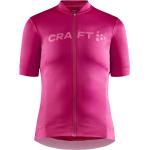 Maillots de cyclisme Craft roses Taille M pour femme en promo 