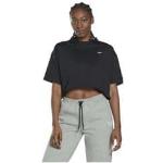 T-shirts Reebok MYT noirs en coton mélangé Taille L look sportif pour femme 