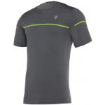 Maillots de running Macron gris anthracite Taille XXL pour homme 