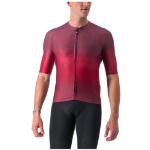 T-shirts Castelli rouge bordeaux en fil filet Le Tour de France à manches courtes Taille XL pour homme en promo 