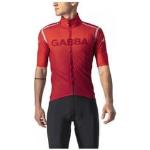Maillots de sport Castelli rouges en gore tex Taille XL pour homme en promo 