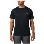 T-shirts techniques Columbia noirs à manches courtes Taille L pour homme en promo 