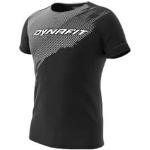 T-shirts Dynafit noirs éco-responsable à manches courtes Taille S look sportif pour homme en promo 