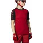Maillots de cyclisme Fox rouges en fil filet Taille XS pour femme en promo 