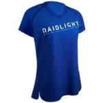 T-shirts Raidlight bleus éco-responsable made in France à manches courtes Taille L pour femme en promo 