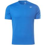 T-shirts Reebok Speedwick bleus en jersey à manches courtes Taille S pour homme en promo 