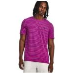 Maillot manches courtes under armour seamless novelty violet
