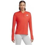 T-shirts Nike rouges à motif USA à manches longues à manches longues Taille XL look sportif pour femme en promo 