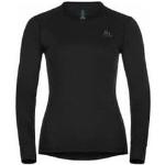 T-shirts Odlo Warm noirs à manches longues respirants éco-responsable à manches longues Taille S pour femme en promo 