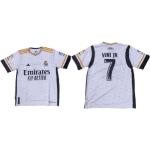 Maillots du Real Madrid blancs Real Madrid look fashion pour homme 