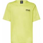 Maillots de cyclisme Oakley jaunes Taille L en promo 