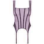 Guêpières Maison Close violettes Taille S look sexy pour femme 
