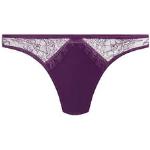 Culottes ouvertes Maison Close violet foncé en dentelle Taille XS classiques pour femme 